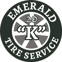 Emerald K Tires Logo